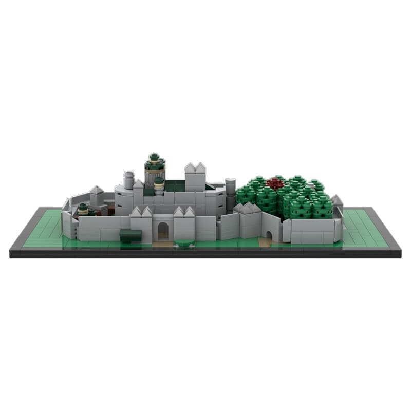 MOC 23049 Game Of Thrones Movies Series  Winterfell Architecture by MOMAtteo79