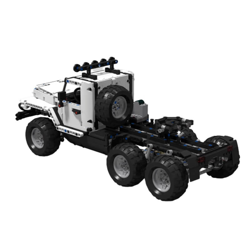 MOC-24308 6?6 White Truck ? RC Super vehicle by Steelman14a