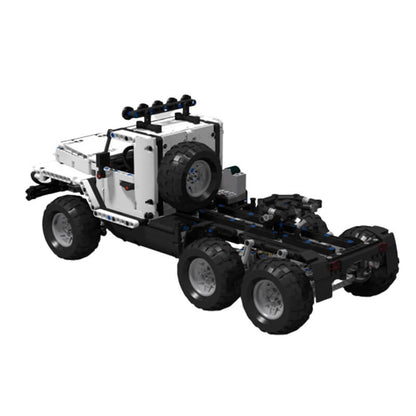 MOC-24308 6?6 White Truck ? RC Super vehicle by Steelman14a