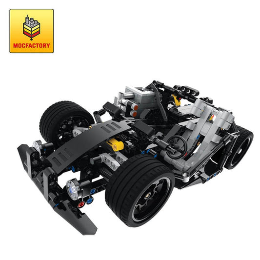MOC 25474 RC Racer Monster Kart Super Car by MK Bricks