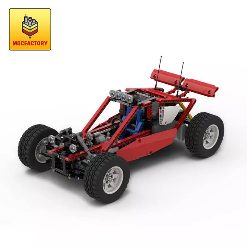 MOC-25969 Red Speed Buggy RC by Steelman14a