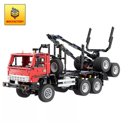 MOC-26856 KAMAZ 53228 Logging truck super vehicle by TSmarf