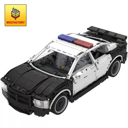 MOC 27336 Dodge Charger US Police Patrol Car by thomasz