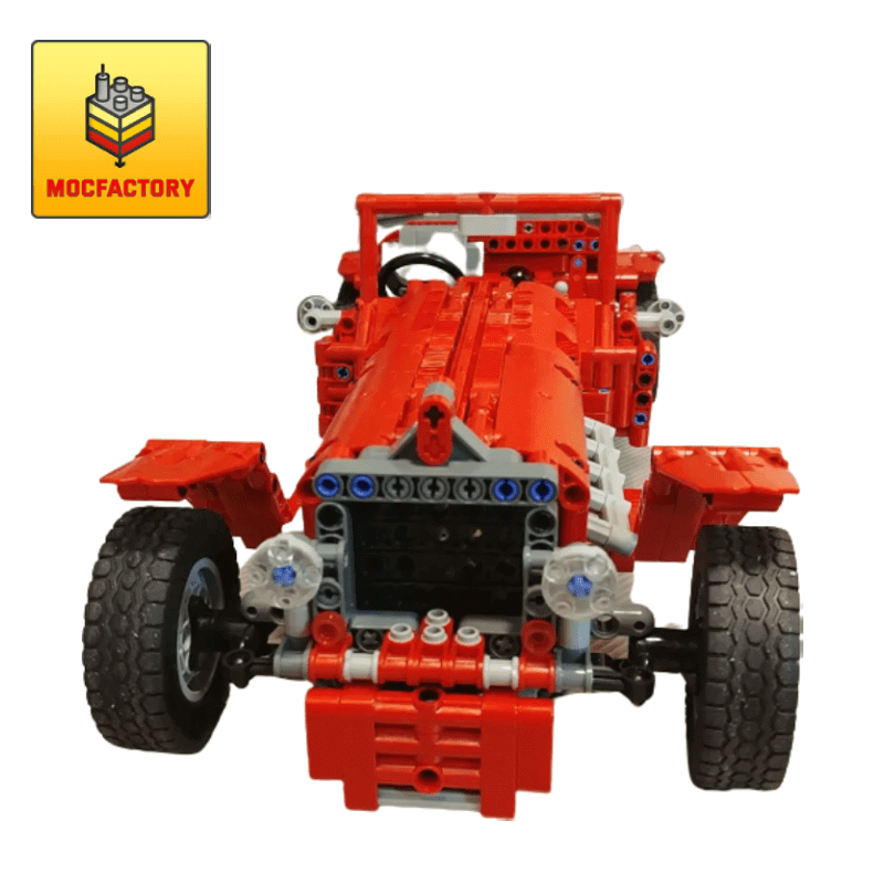 MOC 3740 Classics Car TE009 Super Car by Technicbasics