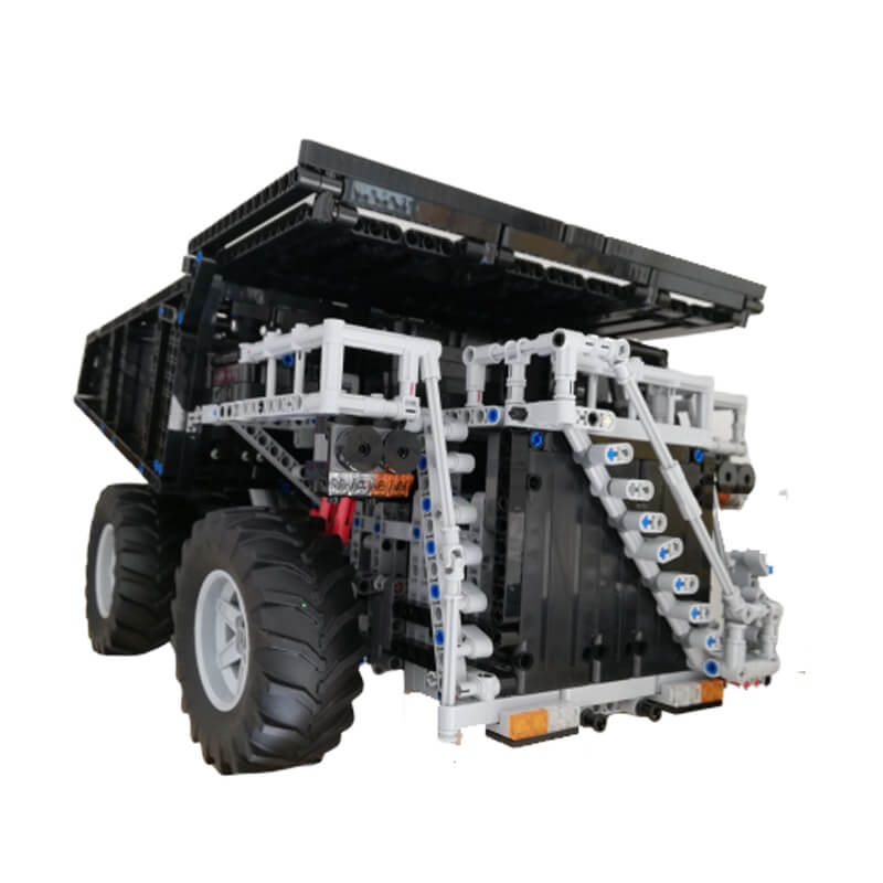 MOC-29973 Custom RC Mining Dump Truck Muldenkipper Super vehicle by CustomBricks.de
