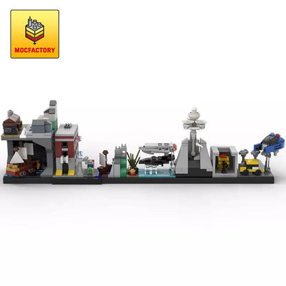 MOC-30428 Cults of the 80s ? Skyline Architecture Modular Building by MOMAtteo79