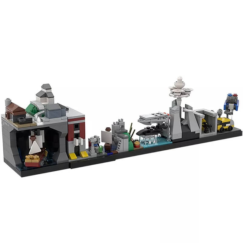 MOC-30428 Cults of the 80s ? Skyline Architecture Modular Building by MOMAtteo79