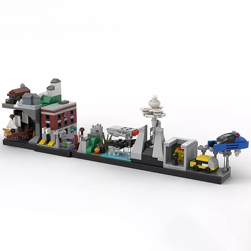 MOC-30428 Cults of the 80s ? Skyline Architecture Modular Building by MOMAtteo79