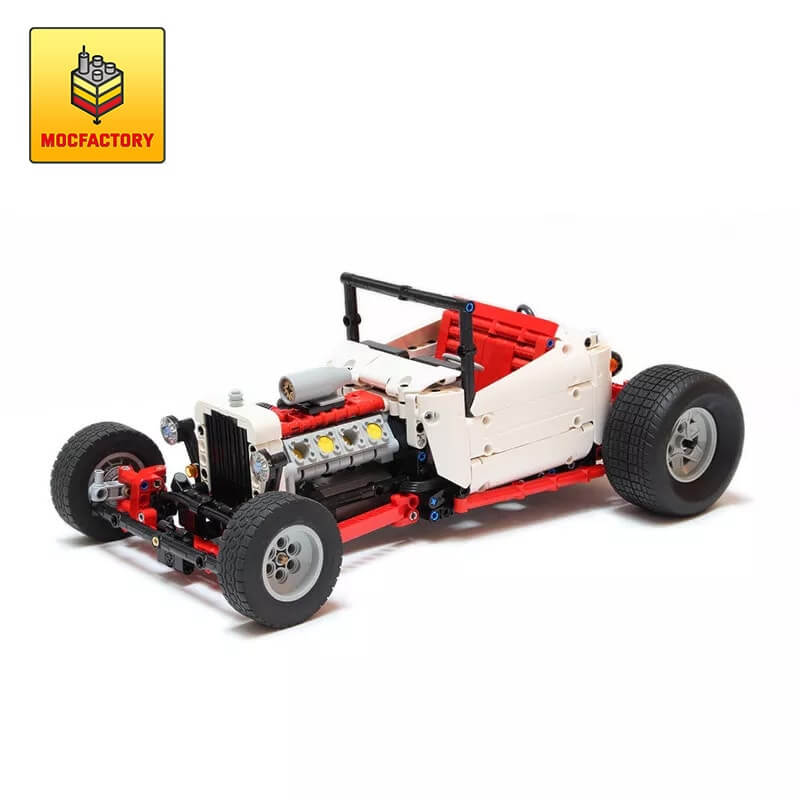 MOC 3077 T-Bucket HotRod super car by Nico71