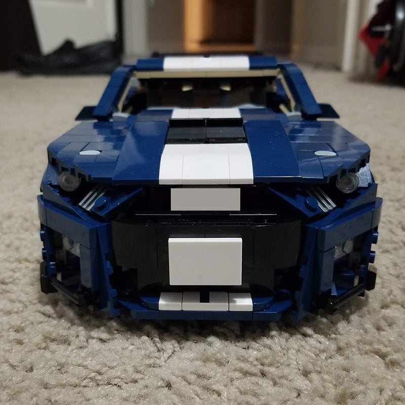 MOC 32898 Tcehnic Ford Mustang 10265 Upgraded version Building block model ship from China