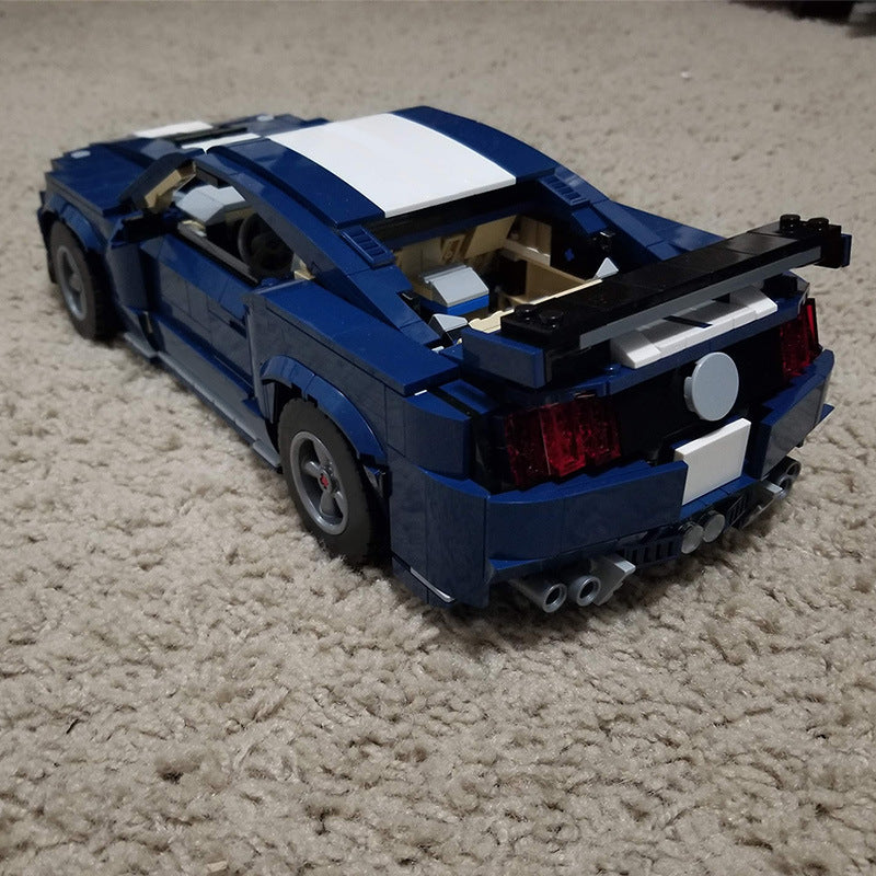 MOC 32898 Tcehnic Ford Mustang 10265 Upgraded version Building block model ship from China