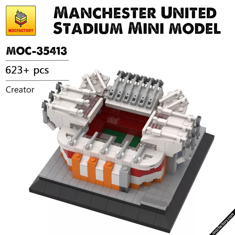 MOC-35413 Manchester United Stadium Mini model Creator by gabizon