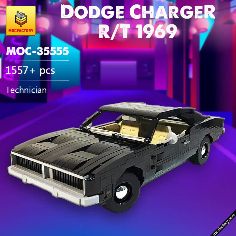 MOC-35555 Dodge Charger R/T 1969 Super Car by TonyBovkoon