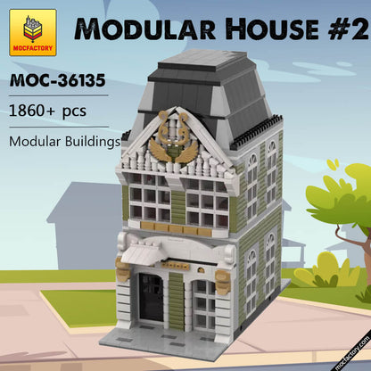 MOC-36135 Modular House #2 Modular Buildings by gabizon