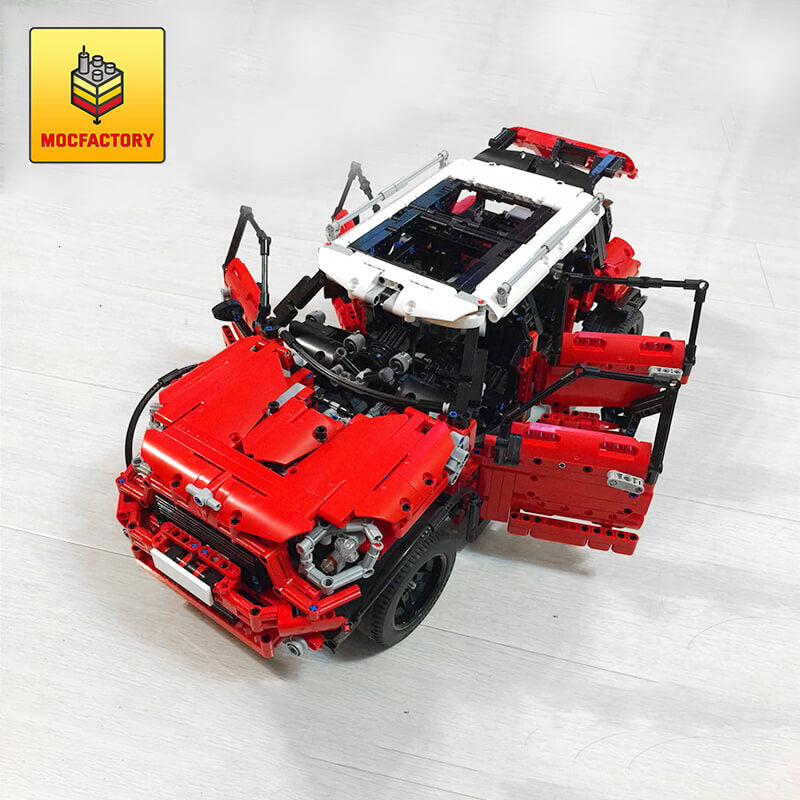 MOC 3644 Mini Cooper Countryman S Toy Car by falconluan