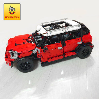 MOC 3644 Mini Cooper Countryman S Toy Car by falconluan