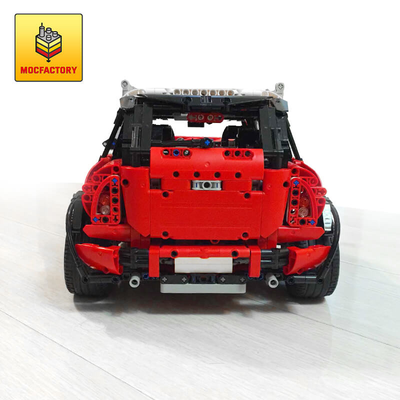 MOC 3644 Mini Cooper Countryman S Toy Car by falconluan