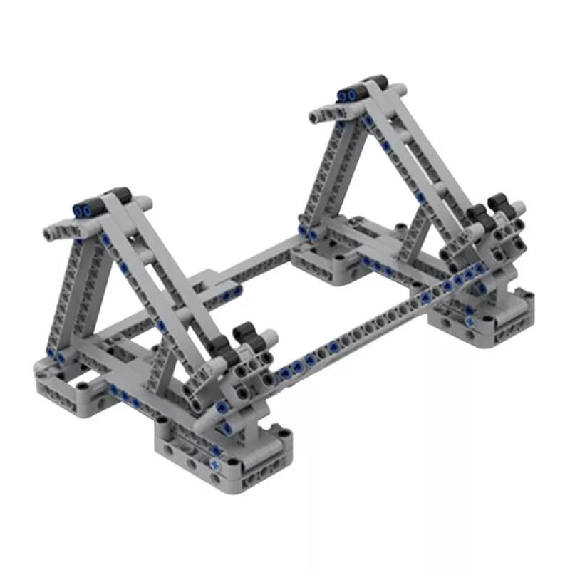 MOC-37615 Millennium Falcon Stands for 75257&75105 with Flexible Clips and Landing Gears Star Wars by darajan