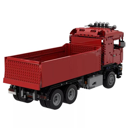 MOC-38781 Red Scania Dump Truck by Springer83