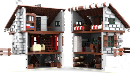 MOC-38793 Winter Chalet modular by FabrizioP