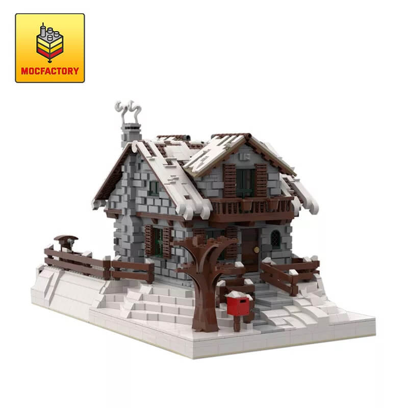 MOC-38793 Winter Chalet modular by FabrizioP
