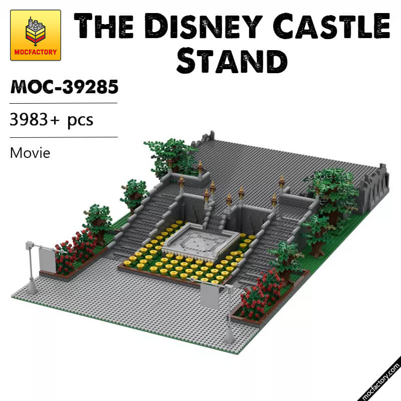 MOC-39285 The Disney Castle Stand by terryoleary