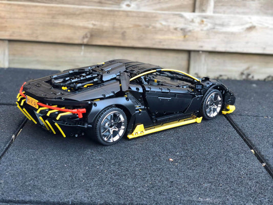 MOC 39933 Lamborghini Centenario Black Hypercar 1 8
