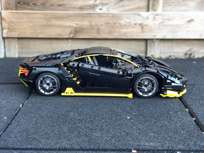 MOC 39933 Lamborghini Centenario Black Hypercar 1 8