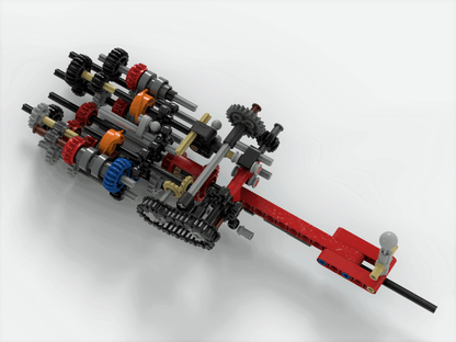 MOC 39933 Lamborghini Centenario Black Hypercar 1 8