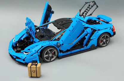 MOC 39933 Lamborghini Centenario Light Blue Cepheus Hypercar 1 8