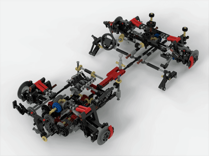 MOC 39933 Lamborghini Centenario Black Hypercar 1 8