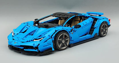 MOC 39933 Lamborghini Centenario Light Blue Cepheus Hypercar 1 8