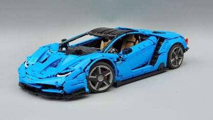 MOC 39933 Lamborghini Centenario Light Blue Cepheus Hypercar 1 8