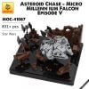 MOC-41087 Asteroid Chase ? Micro Millenn ium Falcon ? Episode V Star Wars by 6211