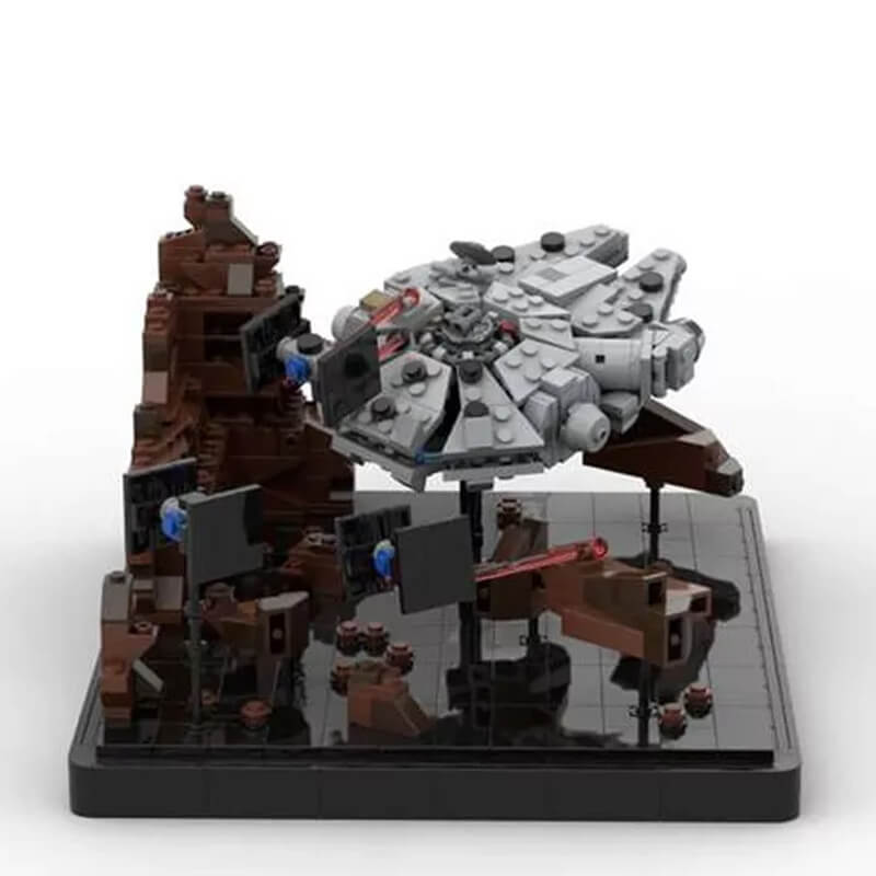 MOC-41087 Asteroid Chase ? Micro Millenn ium Falcon ? Episode V Star Wars by 6211