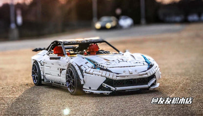 MOC-41271  Compatible 4-Color F12 Static Supercar About 3159pcs Building Blocks Toy Ship From China