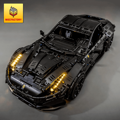 MOC 41271 Black Ferrari F12 Super Car by Loxlego