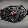MOC 41271 Black Ferrari F12 Super Car by Loxlego