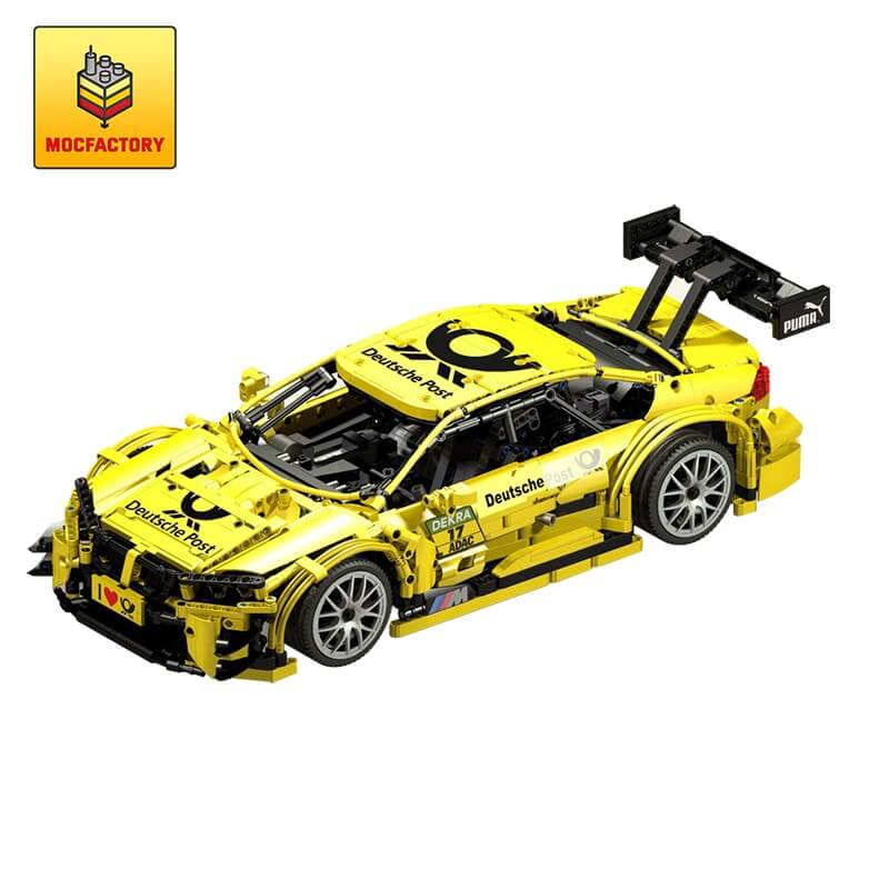 MOC 4142 BMW M4 DTM Super Car 1:10 by Thorsten50