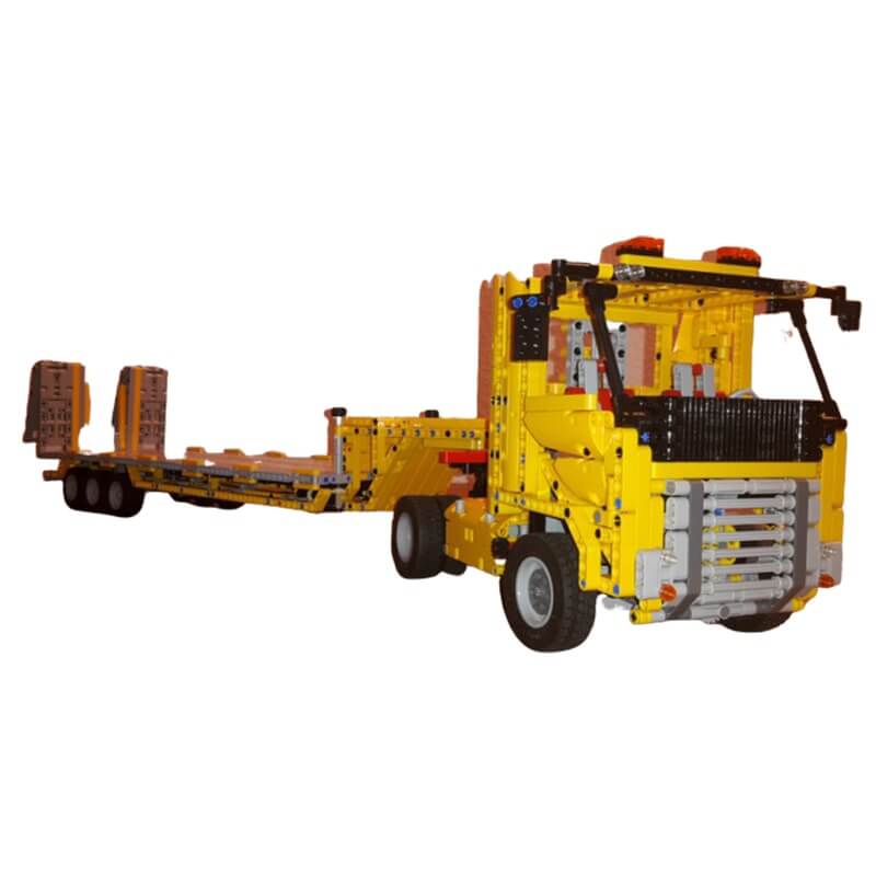 MOC-4246 Tieflader V2 (Low loader V2) super vehicle by jb70