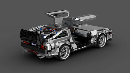 MOC 42632 Back to the Future 1985 DeLorean Time Machine by luissaladrigas