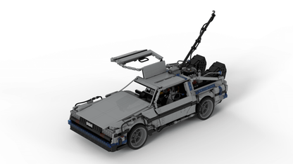 MOC 42632 Back to the Future 1985 DeLorean Time Machine by luissaladrigas