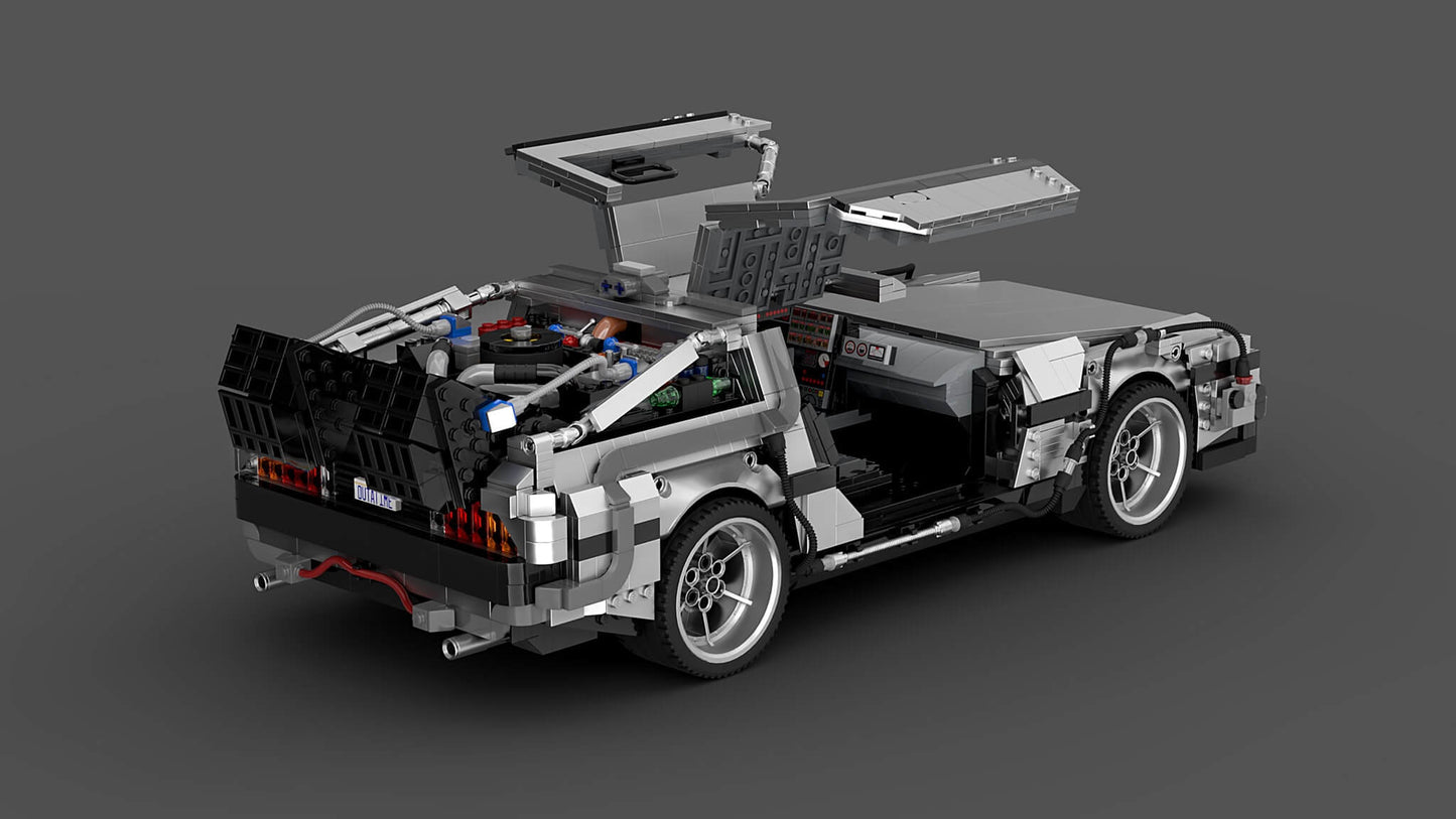 MOC 42632 Back to the Future 1985 DeLorean Time Machine by luissaladrigas