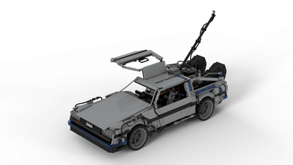 MOC 42632 Back to the Future 1985 DeLorean Time Machine by luissaladrigas