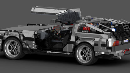 MOC 42632 Back to the Future 1985 DeLorean Time Machine by luissaladrigas