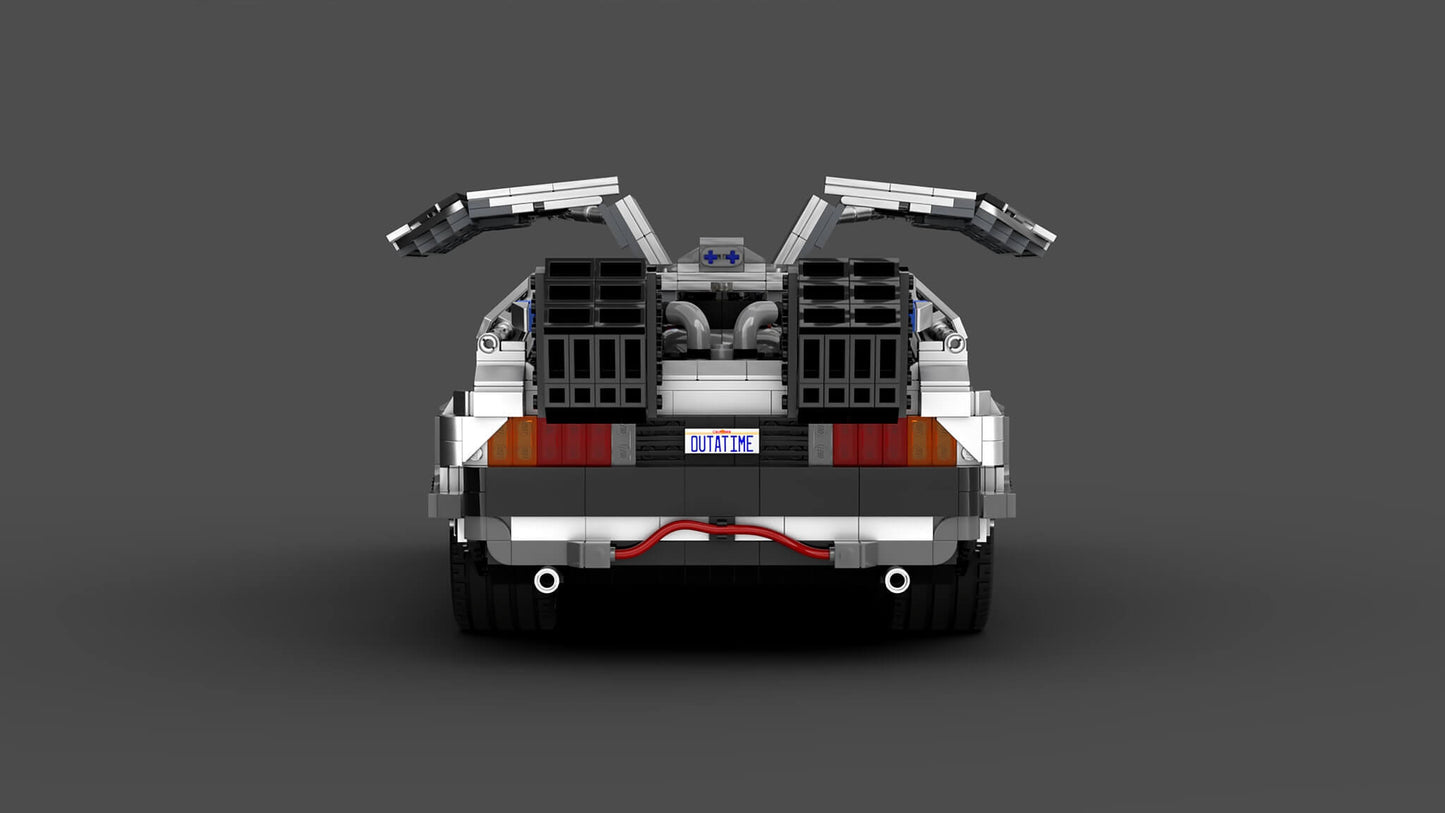 MOC 42632 Back to the Future 1985 DeLorean Time Machine by luissaladrigas