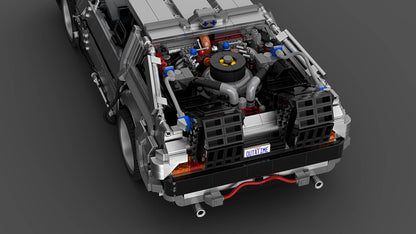 MOC 42632 Back to the Future 1985 DeLorean Time Machine by luissaladrigas