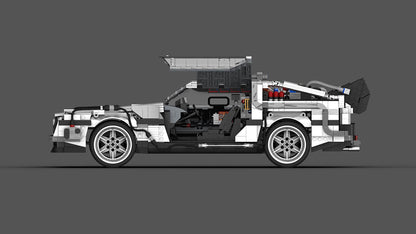 MOC 42632 Back to the Future 1985 DeLorean Time Machine by luissaladrigas