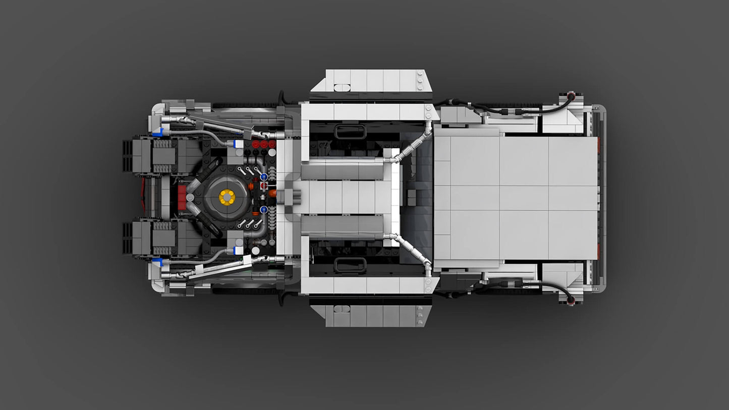 MOC 42632 Back to the Future 1985 DeLorean Time Machine by luissaladrigas
