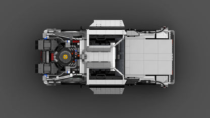MOC 42632 Back to the Future 1985 DeLorean Time Machine by luissaladrigas